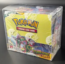 Pokemon TCG Sword & Shield Evolving Skies Booster Box Sealed 36 Packs - Image 1