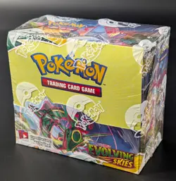 Pokemon TCG Sword & Shield Evolving Skies Booster Box Sealed 36 Packs - Image 2