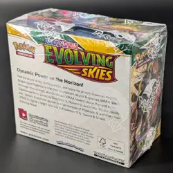 Pokemon TCG Sword & Shield Evolving Skies Booster Box Sealed 36 Packs - Image 3