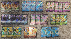 Chinese Pokemon Card Gem 2 Umbroen V + Eeveelution V Lot x30+ NM - Image 1