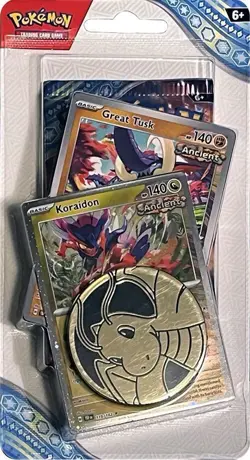 Pokemon Stellar Crown Blister Pack w/ Koraidon & Miraidon Promo - Image 1