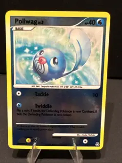 Pokemon TCG Poliwag 114/146 Legends Awakened Reverse Holo - Image 1