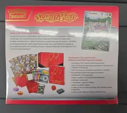Pokemon Center ETB Scarlet and Violet Base ETB Set - Brand New Sealed - Koraidon 820650853418 - Image 2