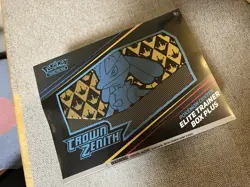 Crown Zenith Pokemon Center ETB Exclusive Plus Factory Sealed - Image 1