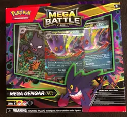 Pokemon Gengar Mega Battle Deck with Rare Promo Card! - Image 1