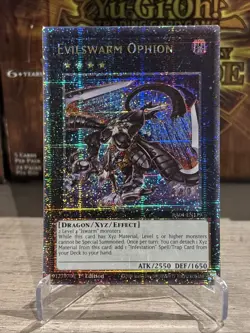 YuGiOh! Evilswarm Ophion - Quarter Century Secret Rare (RA04-EN179) - Image 1