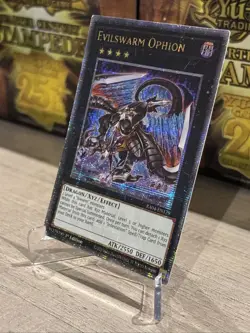 YuGiOh! Evilswarm Ophion - Quarter Century Secret Rare (RA04-EN179) - Image 2