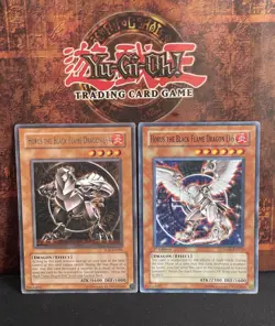 YuGiOh! Horus The Black Flame Dragon LV 4 & Horus The Black Flame Dragon LV6 - Image 1