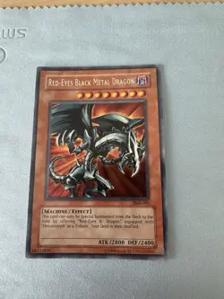 Red-Eyes Black Metal Dragon (Forbidden Memories) FMR-001 Yu-Gi-Oh! Video Game... - Image 1