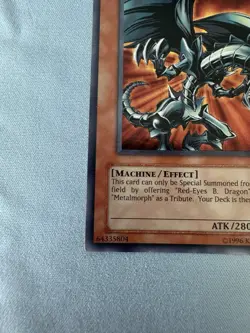 Red-Eyes Black Metal Dragon (Forbidden Memories) FMR-001 Yu-Gi-Oh! Video Game... - Image 3