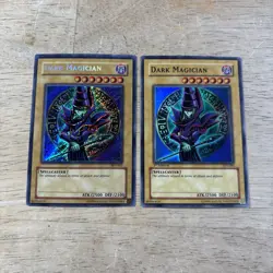 2 YU-GI-OH TGC - YUGI EVOLUTION - DARK MAGICIAN - RARE FOIL - SYE-001 Unplayed - Image 1