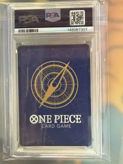 ONE PIECE PRB01 OP05-119 SECRET RARE SEC MONKEY D. LUFFY PSA 10 - Image 2