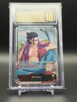 Smoker Leader AA Parallel Royal Blood OP10-001 One Piece CGC 10 Pristine - Image 1