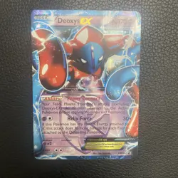 Pokemon TCG Deoxys EX BW82 Ultra Rare Black Star Promo 2013 - Image 1
