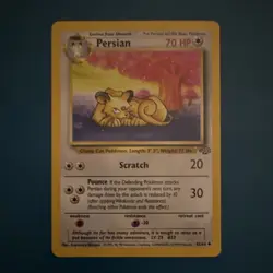 Persian 42/64 – Jungle Set (1999) – 70 HP Uncommon – Pokemon Card – English - Image 1