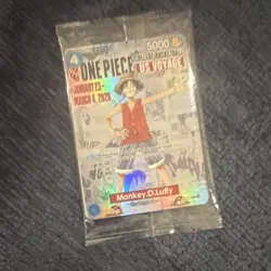 Bandai Namco One Piece Card Game US Voyage Promo Pack Monkey D. Luffy 2026 - Image 1