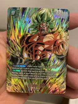 Broly : BR FB06-120 Alternate Art Dragon Ball Card Rivals Clash - Image 1