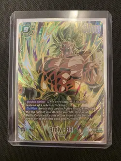 Broly : BR FB06-120 Alternate Art Dragon Ball Card Rivals Clash - Image 2