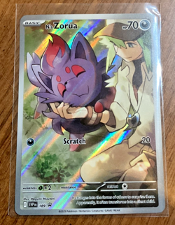 N's Zorua 189 Sv: Scarlet & Violet Promo Cards Holo - Image 1