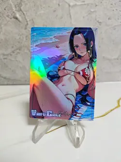 Boa Hancock Trading Card Waifu Goddess Story Anime Girl holo Karte Manga Full - Image 1