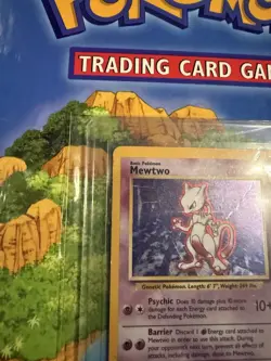 Pokemon Mewtwo Holo English 1999 Trading Cards Base Set NM/LP 💎 - Image 4