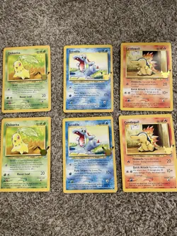 25th Anniversary Pokemon Jumbo Cards, First Partner Pack (6 NM Cards) - Image 1