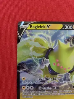 MINT Pokemon: Regieleki V #SWSH280 Sword & Shield Promo Cards Holo - MINT - D4 - Image 4