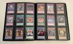 Yugioh 13 Foil/275 Card Binder Lot Dark Magician Girl Blue-Eyes Ra DOD Konami - Image 4