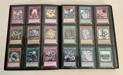 Yugioh 13 Foil/275 Card Binder Lot Dark Magician Girl Blue-Eyes Ra DOD Konami - Image 5