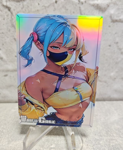 Canary Trading Card Waifu Goddess Story Anime Girl holo Karte Manga Full Art - Image 1