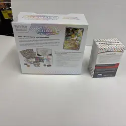 Pokemon Scarlet & Violet Prismatic Evolutions ETB & 151 Booster Bundle Box 2 New - Image 3
