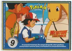 1999 Vintage Scyther, Pokemon Poketriva Burger King Movie Card 123 / 151 Gen 1 - Image 2