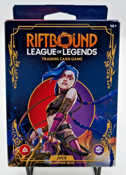 Riftbound League of Legends Trading Card Game: Jinx Champion Deck - Image 1