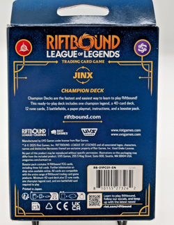 Riftbound League of Legends Trading Card Game: Jinx Champion Deck - Image 2