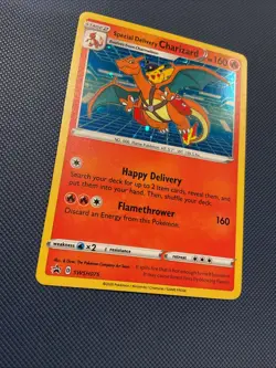 Special Delivery Charizard SWSH075 SWSH: Promo Cards Holo NM Holo Bleed - Image 4