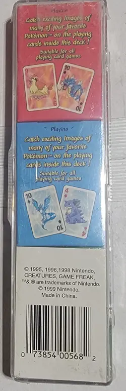 Vintage 1999 Pokemon Mini Playing Cards 3 Different Decks Nintendo New Sealed TS - Image 2