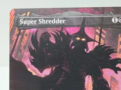 Magic the Gathering - Super Shredder Borderless - #0217 - MYTHIC - TMNT - NM/M - Image 2