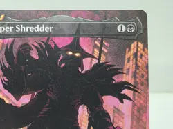 Magic the Gathering - Super Shredder Borderless - #0217 - MYTHIC - TMNT - NM/M - Image 3