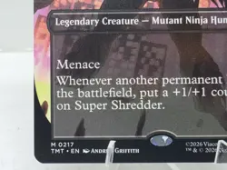 Magic the Gathering - Super Shredder Borderless - #0217 - MYTHIC - TMNT - NM/M - Image 4