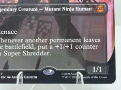 Magic the Gathering - Super Shredder Borderless - #0217 - MYTHIC - TMNT - NM/M - Image 5