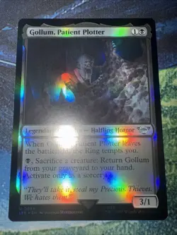 Gollum, Patient Plotter Lord of The Ring MTG Foil - Image 1