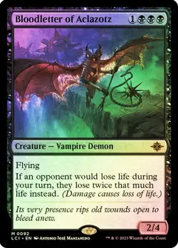Bloodletter of Aclazotz *Foil* - LCI - NM - Magic The Gathering - MTG - Image 1