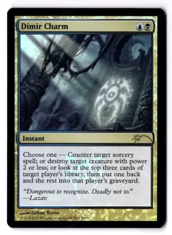 Dimir Charm LP* FOIL PROMO FNM ENGLISH 8/12 mtg -UnltdCards - Image 1