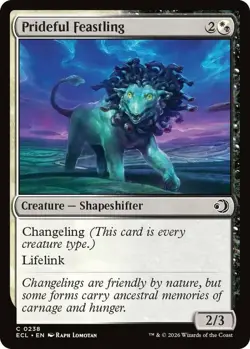 x4 Prideful Feastling - Foil C MTG Lorwyn Eclipsed M/NM, English - Image 1