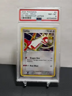 Pokemon Latias Holo - EX Trainer Kit - 4/10 - PSA 8 - Image 1