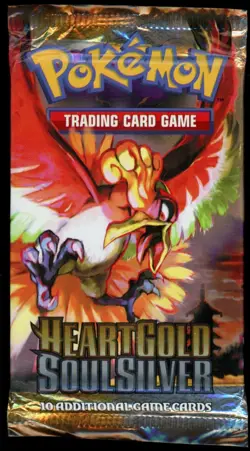 2010 Pokemon Cards TCG Heart Gold Soul Silver New Sealed Booster Pack - Image 1