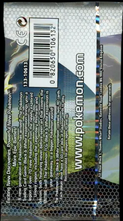 Pokemon TCG Sealed 2011 Black & White Base Set Booster Pack - Image 2