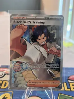 2026 Pokemon Ascended Heroes Black Belt's Training Ultra Rare #255/217 - Image 1