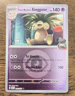Team Rocket's Exeggutor 078/217 NM Reverse Holo Pokemon MEG Ascended Heroes Card - Image 1