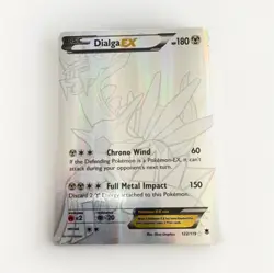 Pokemon Dialga EX Full Art Holo 180 HP 122/119 XY English - Image 1